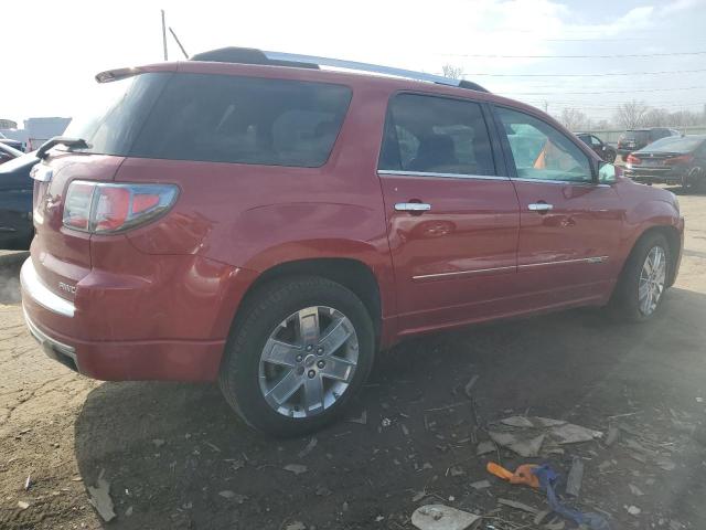 1GKKVTKD3EJ173139 - 2014 GMC ACADIA DENALI RED photo 3