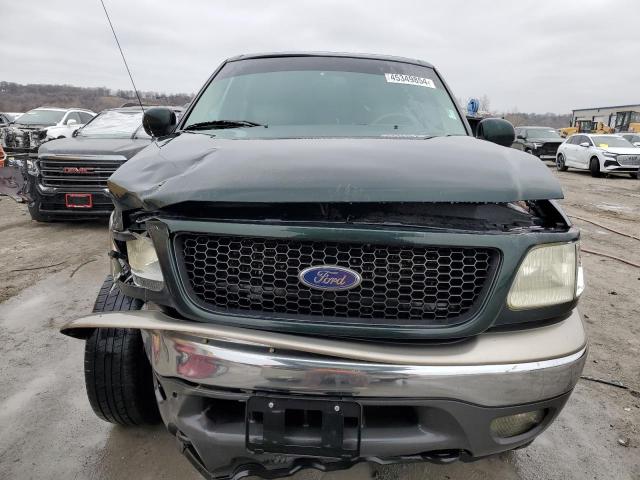 1FTRW08LX2KA02091 - 2002 FORD F150 SUPERCREW GREEN photo 5