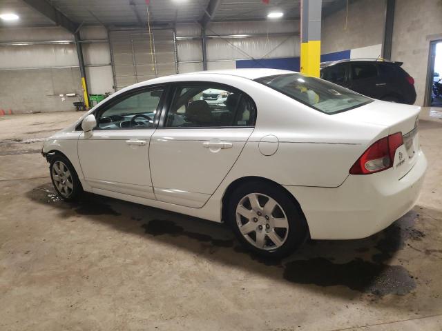 2HGFA16559H364117 - 2009 HONDA CIVIC LX WHITE photo 2