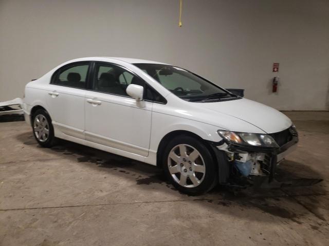 2HGFA16559H364117 - 2009 HONDA CIVIC LX WHITE photo 4