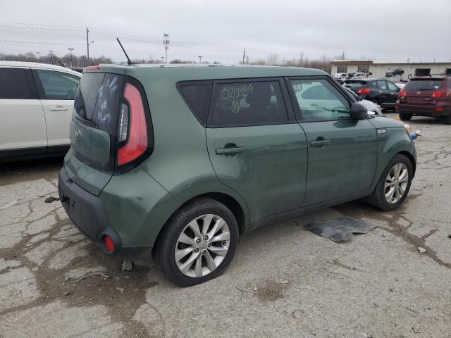 KNDJP3A5XE7020489 - 2014 KIA SOUL + GREEN photo 3