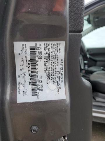 1FAHP38ZX5W275548 - 2005 FORD FOCUS ZX4 ST GRAY photo 12