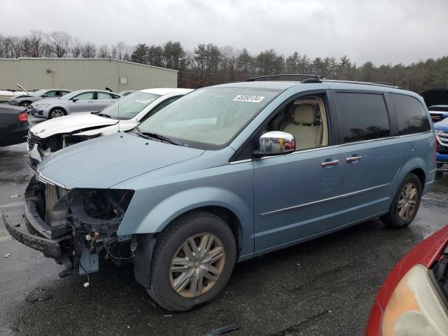 2A4RR7DX9AR501774 - 2010 CHRYSLER TOWN & COU LIMITED BLUE photo 1