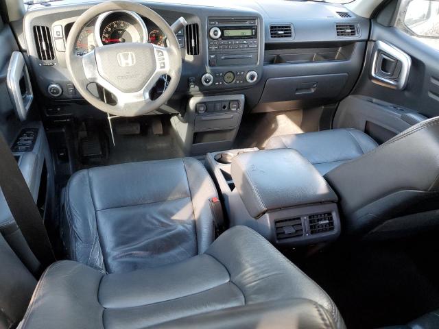 2HJYK16317H541760 - 2007 HONDA RIDGELINE RTX SILVER photo 8