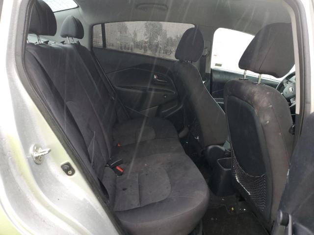 KNADM4A30D6176827 - 2013 KIA RIO LX SILVER photo 10