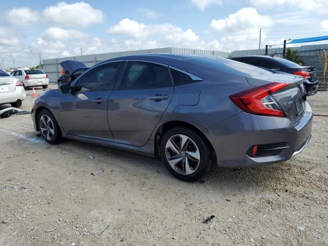 19XFC2F65KE010929 - 2019 HONDA CIVIC LX GRAY photo 2