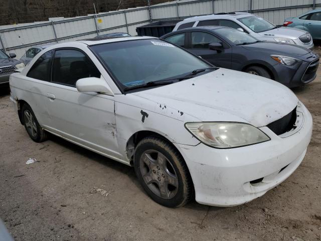 1HGEM229X4L008209 - 2004 HONDA CIVIC EX WHITE photo 4