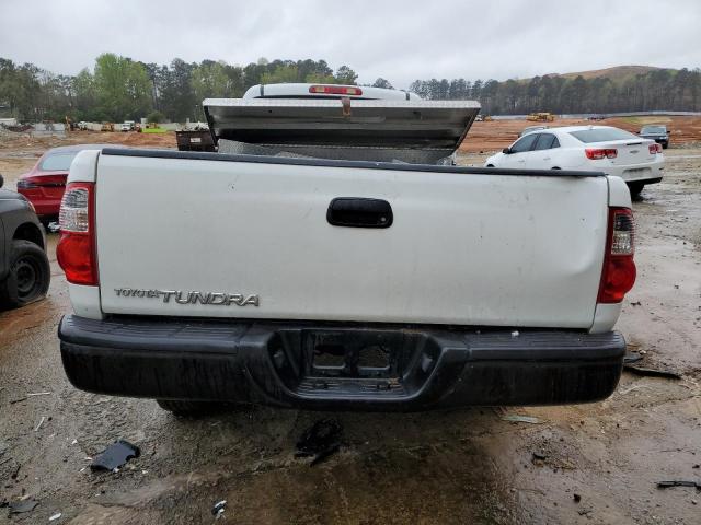 5TBJU32116S474764 - 2006 TOYOTA TUNDRA WHITE photo 6