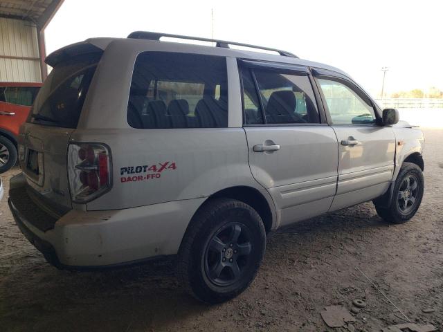 2HKYF18557H524331 - 2007 HONDA PILOT EXL SILVER photo 3