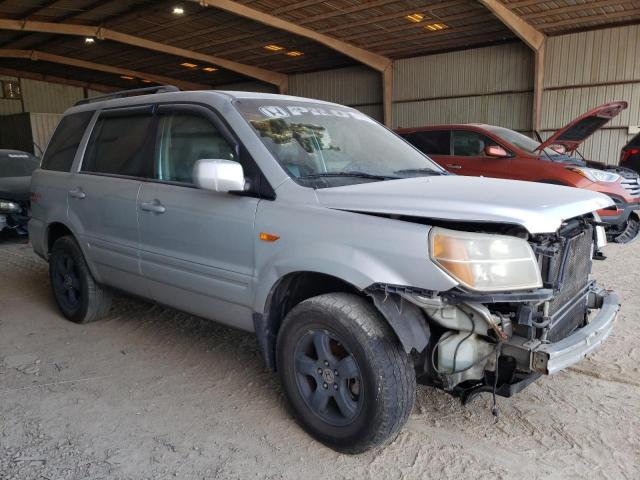 2HKYF18557H524331 - 2007 HONDA PILOT EXL SILVER photo 4