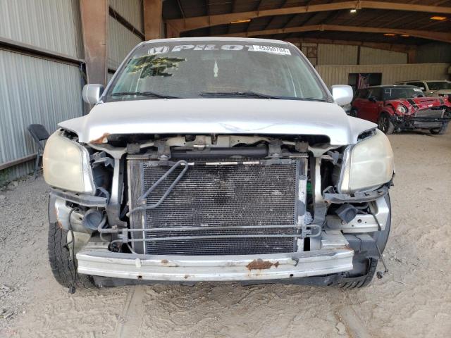 2HKYF18557H524331 - 2007 HONDA PILOT EXL SILVER photo 5