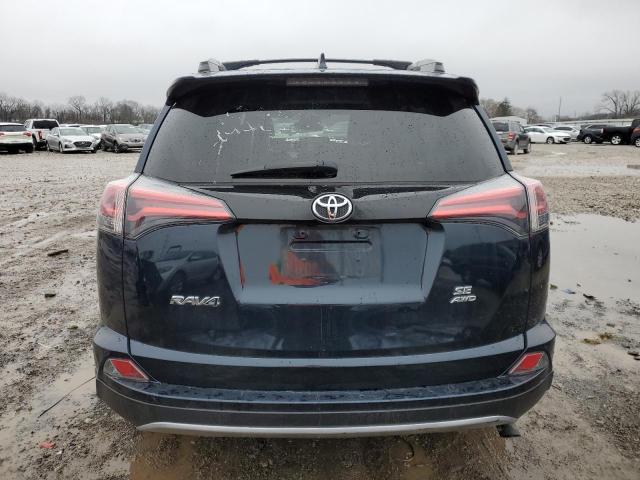 2T3JFREV9JW800272 - 2018 TOYOTA RAV4 SE BLUE photo 6