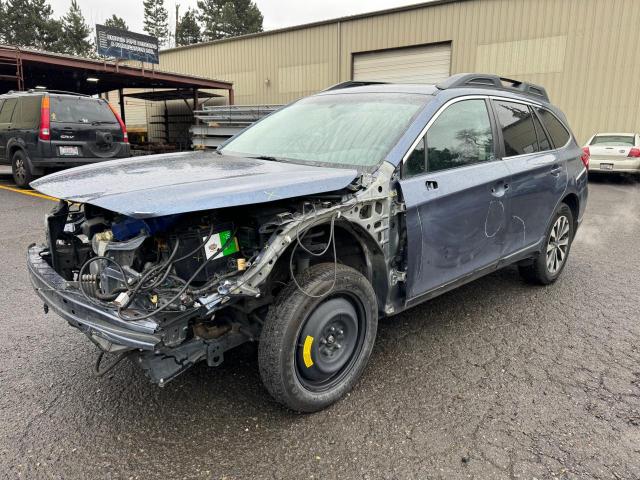 4S4BSEKC3H3203378 - 2017 SUBARU OUTBACK 3.6R LIMITED GRAY photo 2