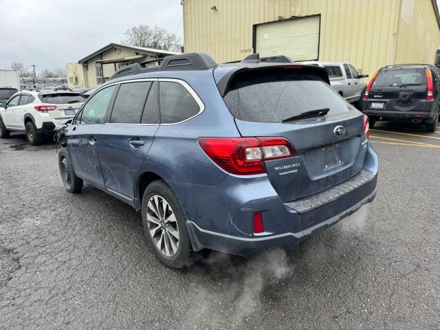 4S4BSEKC3H3203378 - 2017 SUBARU OUTBACK 3.6R LIMITED GRAY photo 3