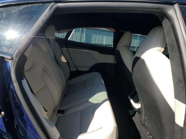 5YJSA1E66NF462693 - 2022 TESLA MODEL S BLUE photo 10