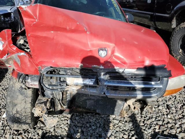 1B7GG22Y1XS105721 - 1999 DODGE DAKOTA RED photo 12