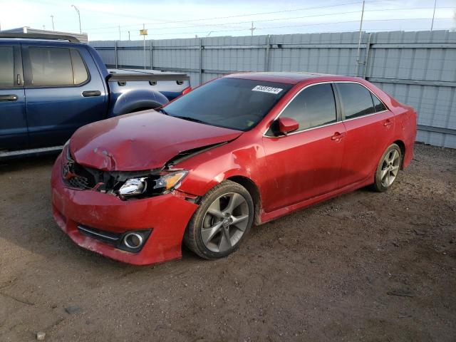 4T1BF1FK1CU611900 - 2012 TOYOTA CAMRY BASE RED photo 1