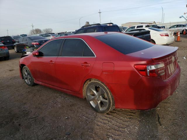 4T1BF1FK1CU611900 - 2012 TOYOTA CAMRY BASE RED photo 2