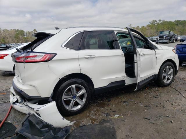 2FMPK4J96NBA83352 - 2022 FORD EDGE SEL WHITE photo 3