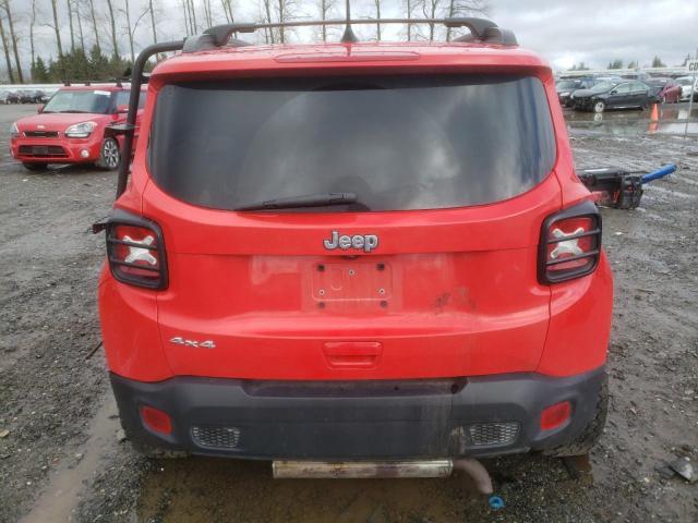 ZACNJDAB0MPM22308 - 2021 JEEP RENEGADE SPORT RED photo 6