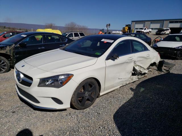 WDDSJ4GB1JN602601 - 2018 MERCEDES-BENZ CLA 250 4MATIC WHITE photo 1