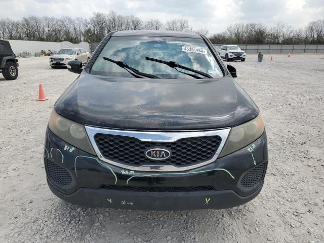 5XYKT3A10BG103960 - 2011 KIA SORENTO BASE BLACK photo 5