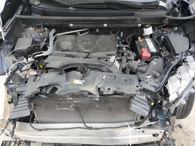 2T3P1RFV7KW068085 - 2019 TOYOTA RAV4 XLE BLUE photo 12