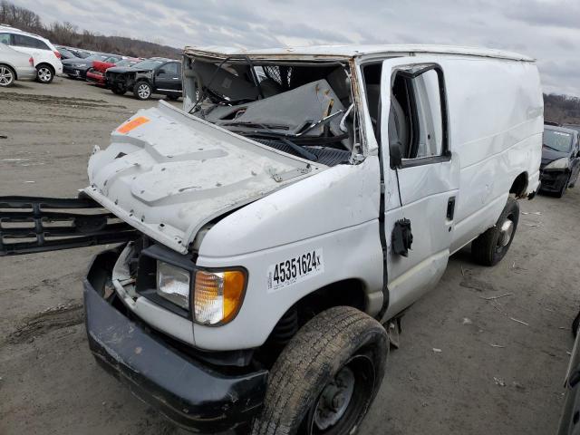 1FTSE34L33HA43222 - 2003 FORD ECONOLINE E350 SUPER DUTY VAN WHITE photo 1