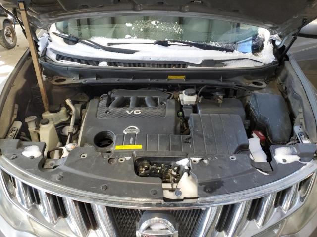 JN8AZ18W09W125992 - 2009 NISSAN MURANO S BROWN photo 12