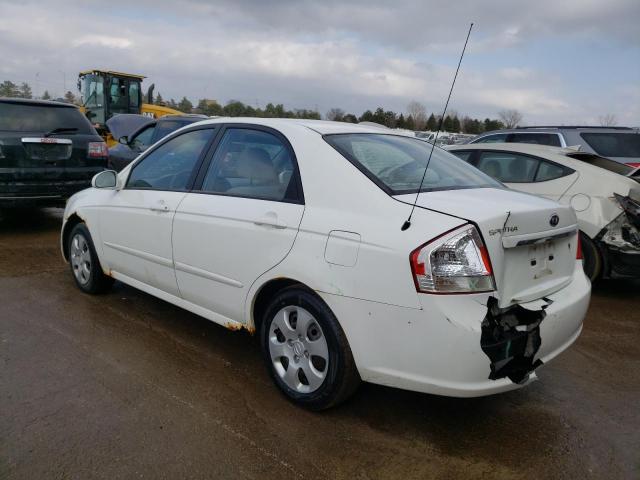 KNAFE121075426515 - 2007 KIA SPECTRA EX WHITE photo 2