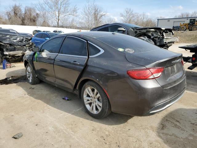 1C3CCCAB5FN746434 - 2015 CHRYSLER 200 LIMITED GRAY photo 2