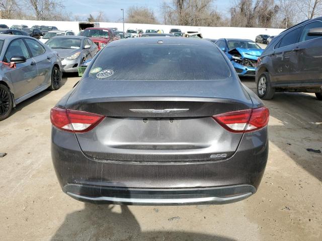 1C3CCCAB5FN746434 - 2015 CHRYSLER 200 LIMITED GRAY photo 6