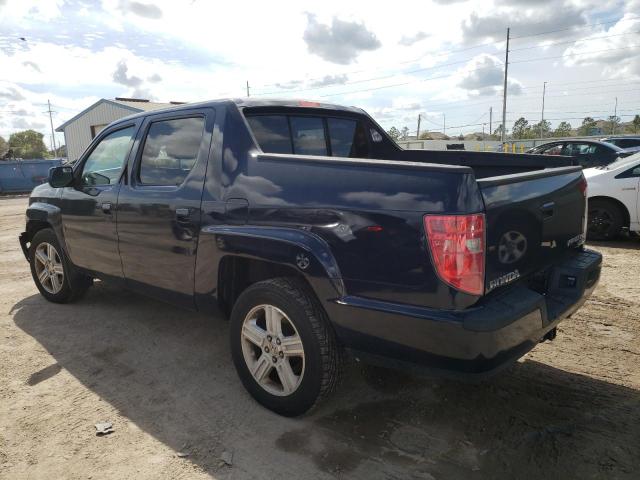 5FPYK16519B103312 - 2009 HONDA RIDGELINE RTL BLUE photo 2