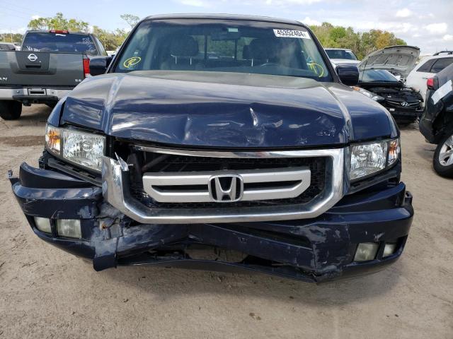 5FPYK16519B103312 - 2009 HONDA RIDGELINE RTL BLUE photo 5