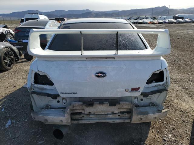 JF1GD70686L501098 - 2006 SUBARU IMPREZA WRX STI WHITE photo 6