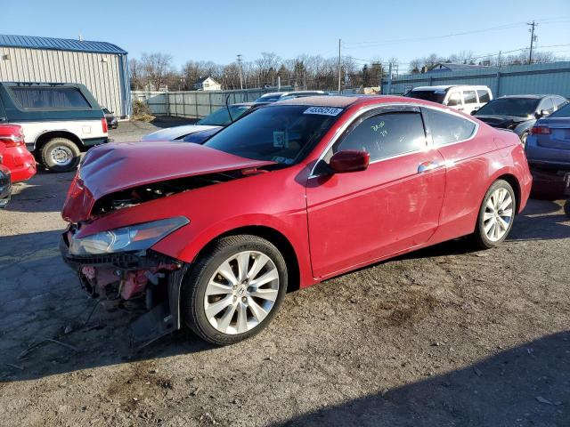 1HGCS2A84AA010356 - 2010 HONDA ACCORD EXL RED photo 1