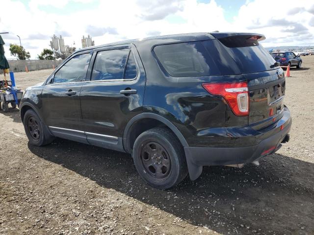 1FM5K8ARXDGC91952 - 2013 FORD EXPLORER POLICE INTERCEPTOR შავი ფოტო 2