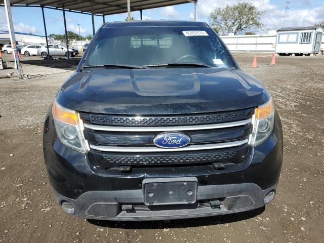 1FM5K8ARXDGC91952 - 2013 FORD EXPLORER POLICE INTERCEPTOR შავი ფოტო 5