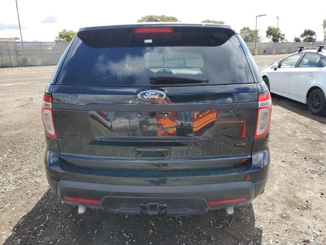 1FM5K8ARXDGC91952 - 2013 FORD EXPLORER POLICE INTERCEPTOR შავი ფოტო 6