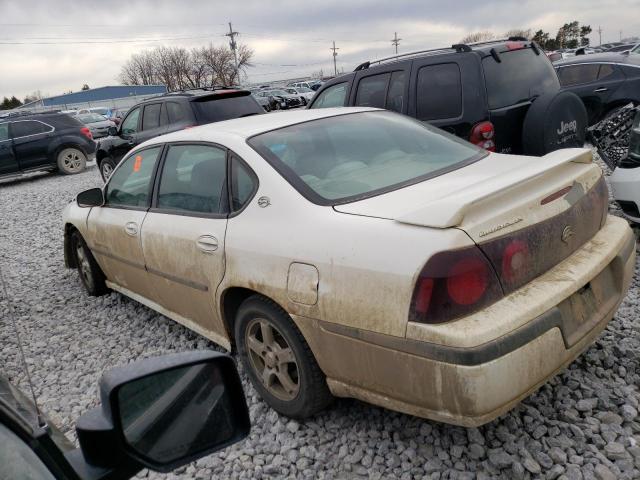 2G1WH52K139109035 - 2003 CHEVROLET IMPALA LS WHITE photo 2