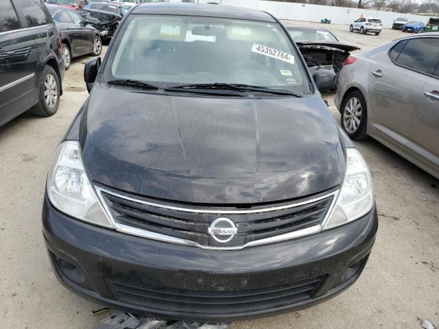 3N1BC1CP5BL380167 - 2011 NISSAN VERSA S BLACK photo 5
