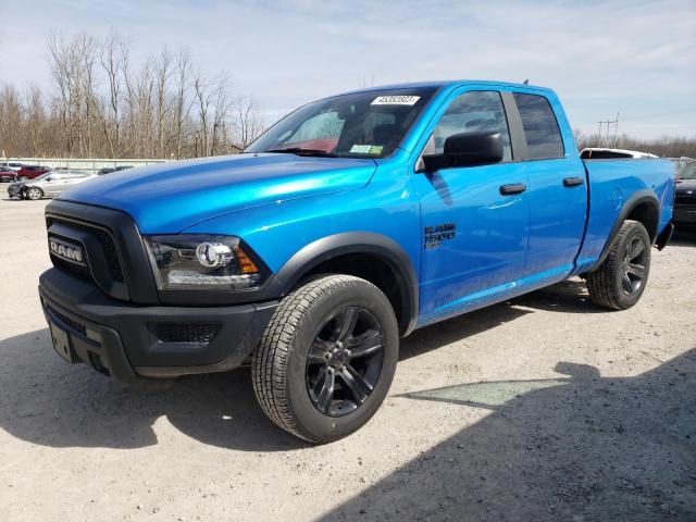 1C6RR7GG0MS510116 - 2021 RAM 1500 CLASS SLT ლურჯი ფოტო 1