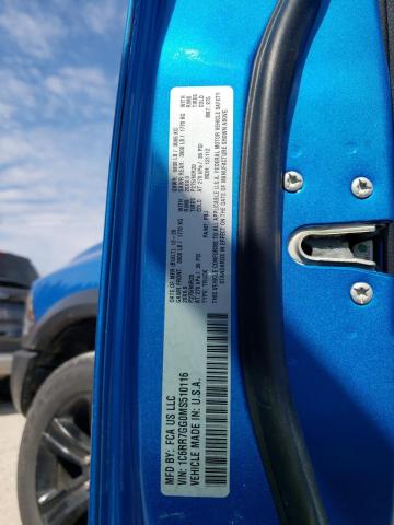 1C6RR7GG0MS510116 - 2021 RAM 1500 CLASS SLT ლურჯი ფოტო 12