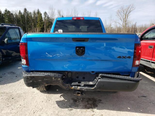 1C6RR7GG0MS510116 - 2021 RAM 1500 CLASS SLT ლურჯი ფოტო 6