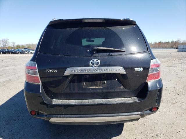 JTEEW41A782001564 - 2008 TOYOTA HIGHLANDER HYBRID BLACK photo 6