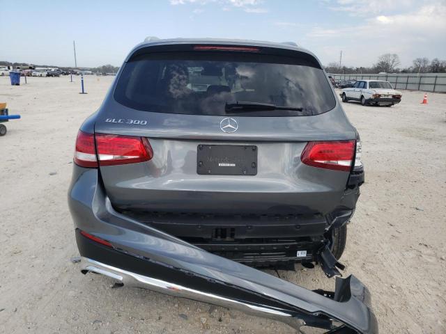 WDC0G4JB3JV060405 - 2018 MERCEDES-BENZ GLC 300 GRAY photo 6