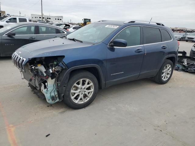 1C4PJMCB5JD559554 - 2018 JEEP CHEROKEE LATITUDE BLUE photo 1