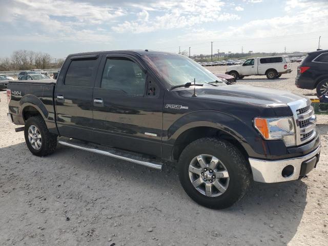 1FTFW1ETXEKF35513 - 2014 FORD F150 SUPERCREW BLACK photo 4