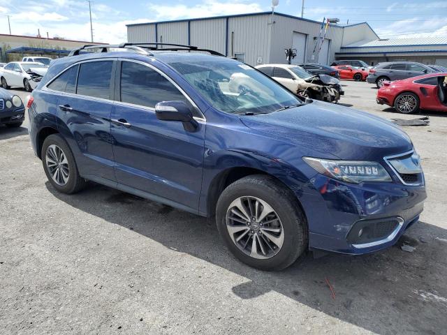 5J8TB4H74HL034986 - 2017 ACURA RDX ADVANCE BLUE photo 4