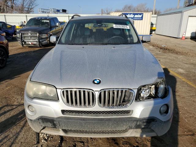 WBXPC93488WJ11965 - 2008 BMW X3 3.0SI SILVER photo 5